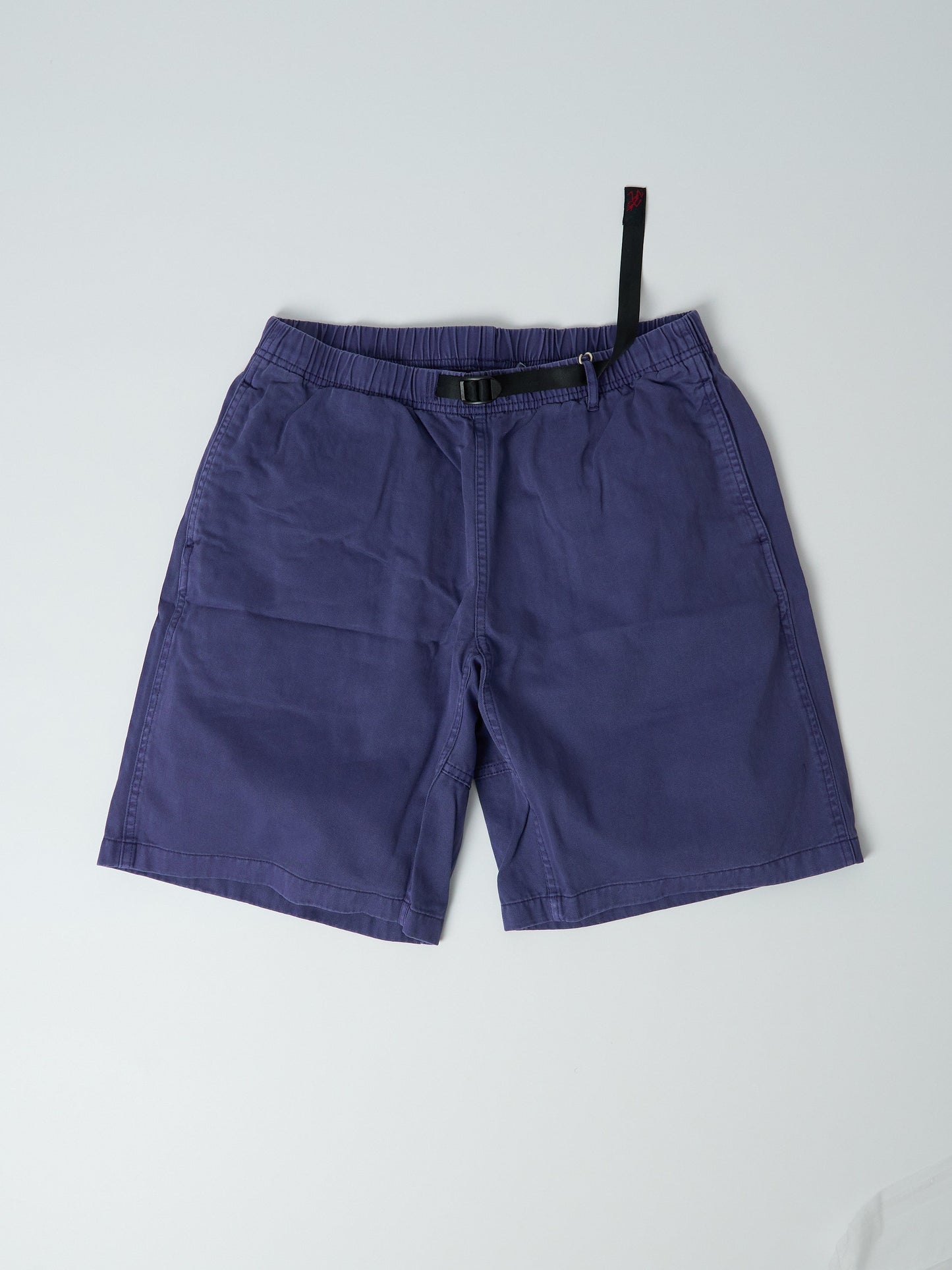 Pigment Dye G-Shorts - Grey Purple