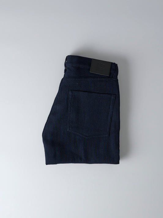 Sashiko Wide Tapered Pants