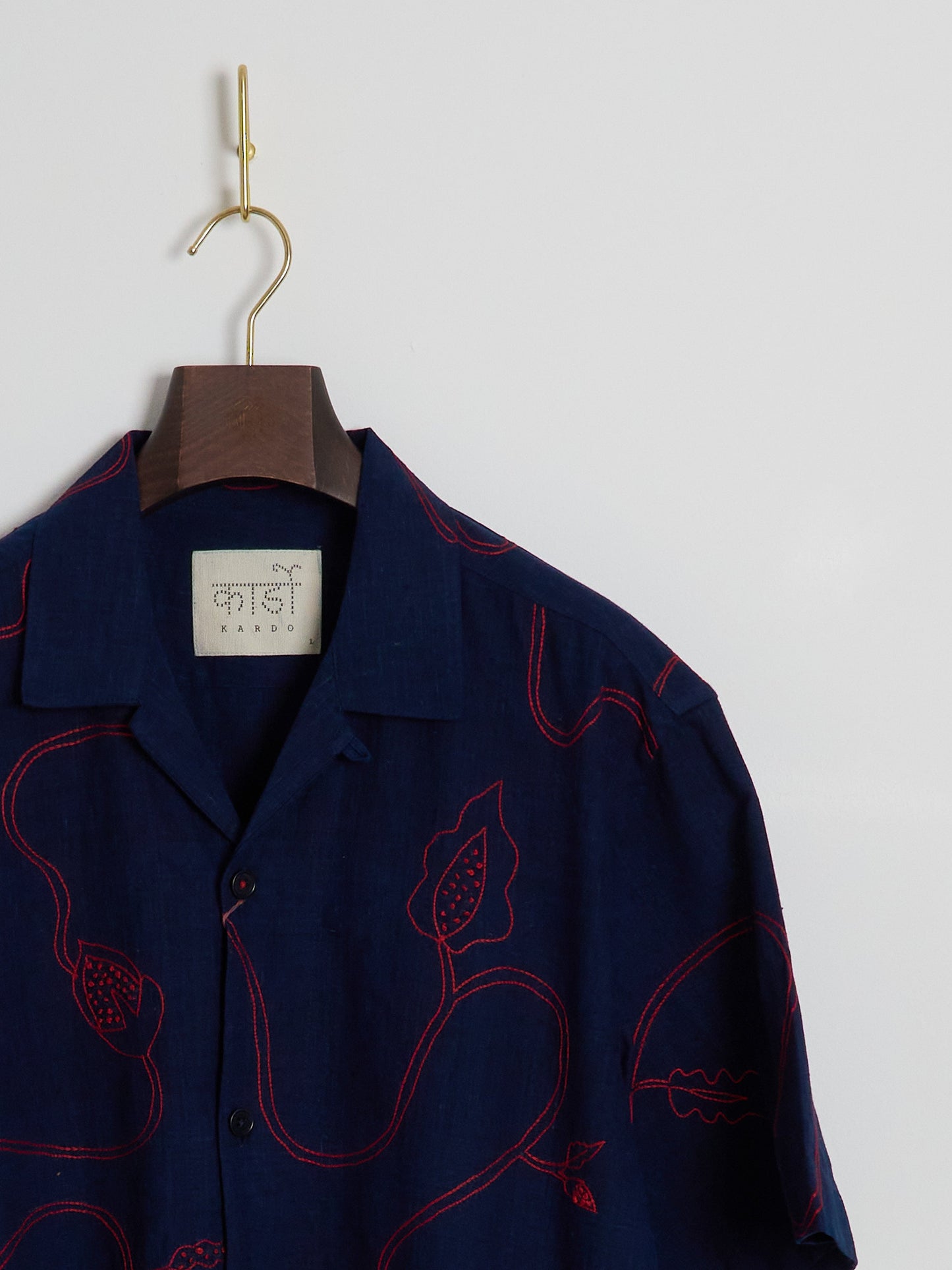 Ronen - Over Sized Camp Collar Shirt (Indigo)