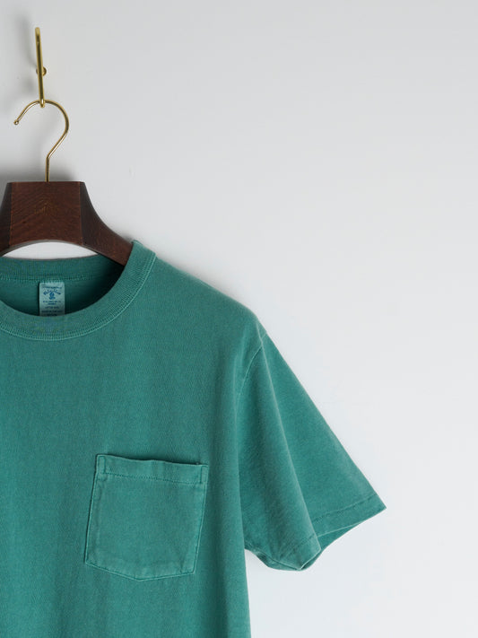 Pigment Dyed Pocket T-Shirt - Foggy Green